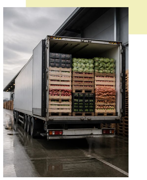 Перевозка плодоовощной продукции в Спасск-Дальний по цене от 5174 р. | Агросервис-Спс